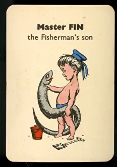 Gibbs Prints: Gibbs Happy Families - Master Fin