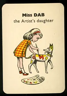 Paints Prints: Gibbs Happy Families - Miss Dab
