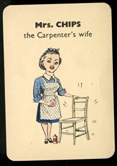 Gibbs Prints: Gibbs Happy Families - Mrs Chips