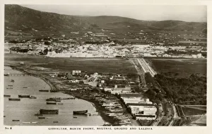 Cadiz Gallery: Gibraltar - North Front - Neutral Ground and Lalinea