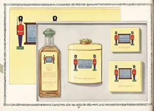 Perfumery Prints: Gift set of Baby brand cosmetics from CPC, 1927