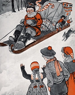 Images Dated 14th December 2016: The gifts of Santa Claus