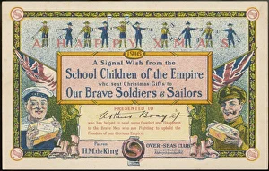 Acknowledging Gallery: Gifts for the Troops