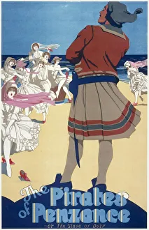 Gilbert and Sullivan theatre poster