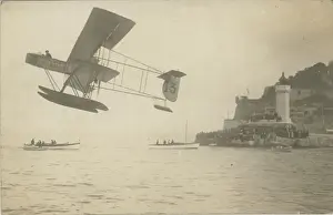 Gilberts Morane-Saulnier seaplane