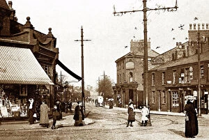 Brook Collection: Gilda Brook Road, Eccles, early 1900s