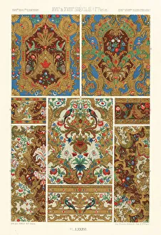 Dufour Prints: Gilded leather and borders, 17th and 18th centuries