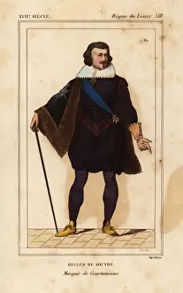 Gilles Prints: Gilles de Souvre, Marquis de Courtanvaux