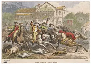 1783 Prints: Gilpins Famous Ride