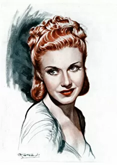Images Dated 18th October 2019: Ginger Rogers by G. Cattermole