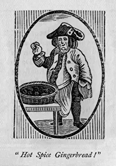Gingerbread Prints: Gingerbread seller