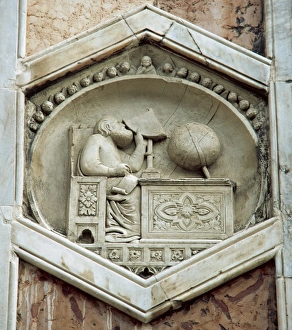 Angles Gallery: Gionitus. Inventor of Astronomy, (1334-1336). The exagonal p