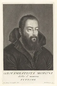 Cinquecento Prints: Giovanni Battista Moroni, Italian painter, c. 1520-1578