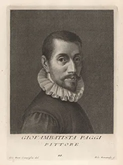 Medici Prints: Giovanni Battista Paggi, Italian painter, 1554-1627