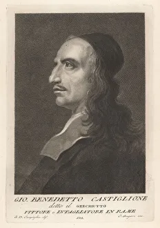 Printmaker Prints: Giovanni Benedetto Castiglione, Italian Baroque painter
