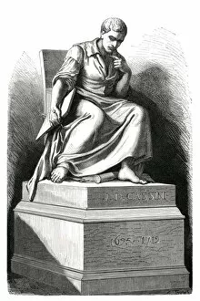 1625 Collection: Giovanni Cassini Statue