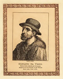 Tinted Prints: Giovanni da Udine, Italian painter and architect