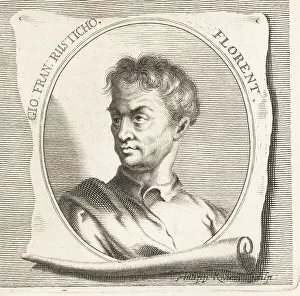 Philipp Kilian Prints: Giovanni Francesco Rustici, Italian sculptor, 1475-1554