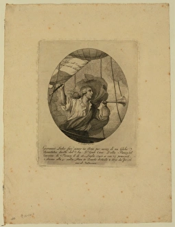Giovanni Luder fioro, asceso in aria per mezzo di un globo a Giovanni Luder fioro, asceso in aria per mezzo di un globo a
