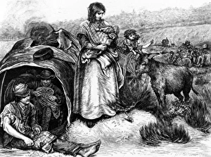 Images Dated 19th August 2011: Gipsies on Putney Common, London