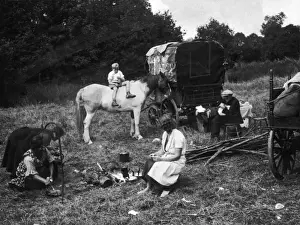 Gipsy Encampment 1930S