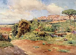Girgenti from Garden of Saint Nicola, Sicily, Italy