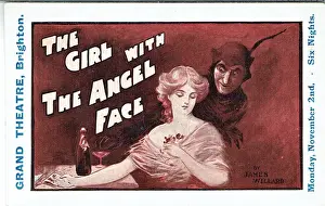 Wicked Prints: The Girl With The Angel Face by James Willard