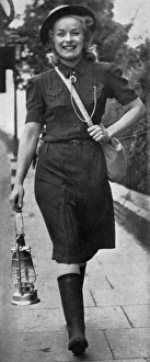 Images Dated 14th March 2012: Show girl to ARP warden, 1939
