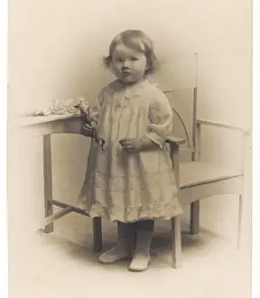 Girl with Arty Furniture