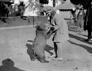 Adorable Gallery: Girl and Baby Bear