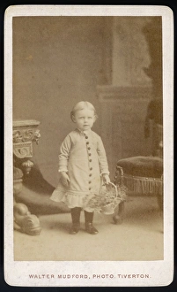 Fastening Gallery: Girl & Basket 1880S
