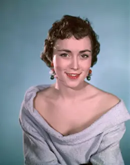 Girl in Bauble Earrings