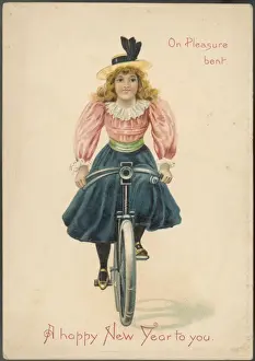 Girl on Bike