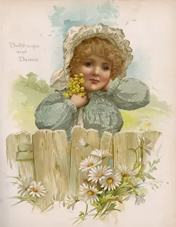 Girl / Buttercups / Daisies
