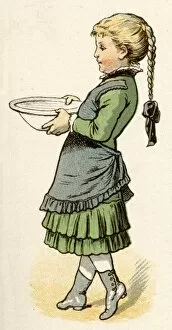 Plait Gallery: Girl Carries Bowl 1884