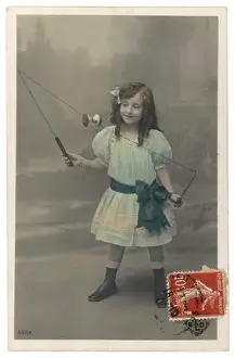Girl with Diabolo