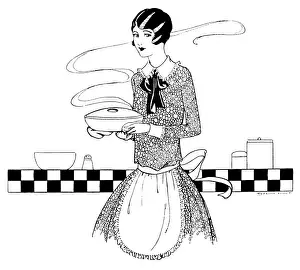 Girl with a Dishe