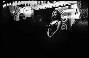 Images Dated 6th October 2015: Girl at fairground attraction