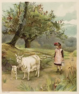 Girl with Goat 1892