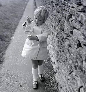 Girl with Goldfish