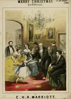 Foots Prints: Girl, Grandpa at Party