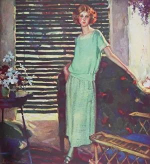 Girl in Green