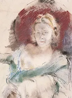 Girl in a Green Dress