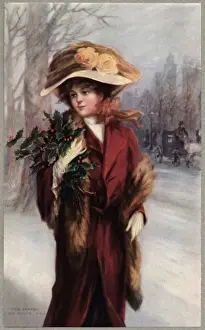 Girl and Holly