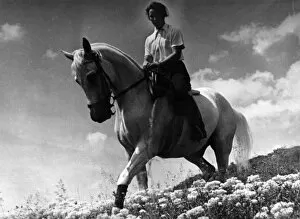 Images Dated 2nd September 2011: Girl on a Horse