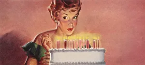 Blow Gallery: Girl Makes a Wish Date: 1950