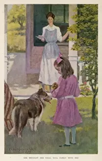 Girl / Mother / Dog 1905