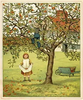 Picks Prints: Girl Picks Fruit 1881
