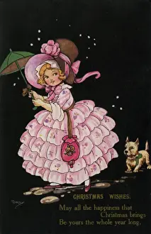 Girl in pink