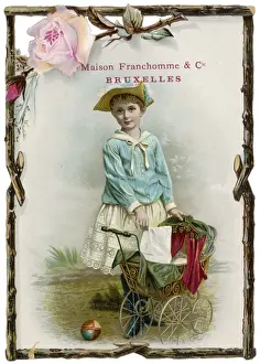 Girl with Empty Pram